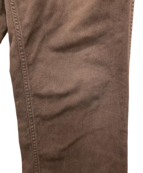 TENDERLOIN（テンダーロイン）TENDERLOIN (テンダーロイン) ワークパンツ ブラウン サイズ:XSの古着・服飾アイテム