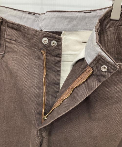 TENDERLOIN（テンダーロイン）TENDERLOIN (テンダーロイン) ワークパンツ ブラウン サイズ:XSの古着・服飾アイテム