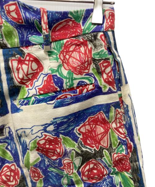 LOVERBOY（ラヴァーボーイ）LOVERBOY (ラヴァーボーイ) 総柄ハーフパンツ マルチカラー サイズ:28の古着・服飾アイテム