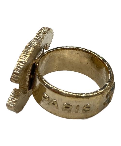 CHANEL（シャネル）CHANEL (シャネル) ボーダーココマークリング サイズ:12号の古着・服飾アイテム