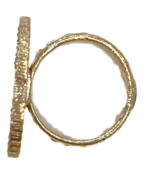 CHANEL（シャネル）CHANEL (シャネル) ボーダーココマークリング サイズ:12号の古着・服飾アイテム