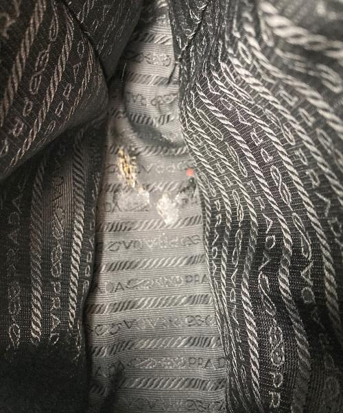 PRADA（プラダ）PRADA (プラダ) トートバッグ ブラックの古着・服飾アイテム