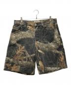 stussyステューシー）の古着「BIG OL’ SHORT REAL TREE EDGE」｜ブラウン