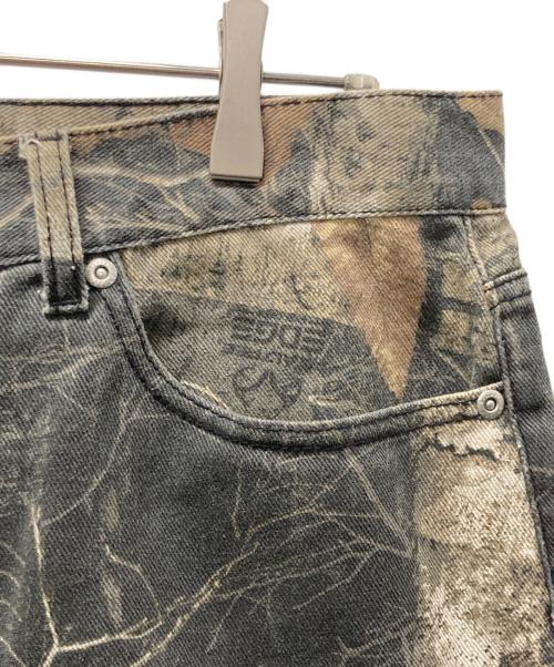 stussy（ステューシー）stussy (ステューシー) BIG OL’ SHORT REAL TREE EDGE ブラウン サイズ:81cm（w32）の古着・服飾アイテム