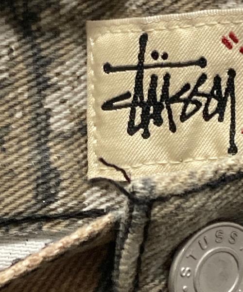 stussy（ステューシー）stussy (ステューシー) BIG OL’ SHORT REAL TREE EDGE ブラウン サイズ:81cm（w32）の古着・服飾アイテム