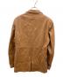 GAULTIER HOMME objet (ゴルチエオムオブジェ) ラムレザー3Bテーラードジャケット ブラウン サイズ:SIZE 46：23000円