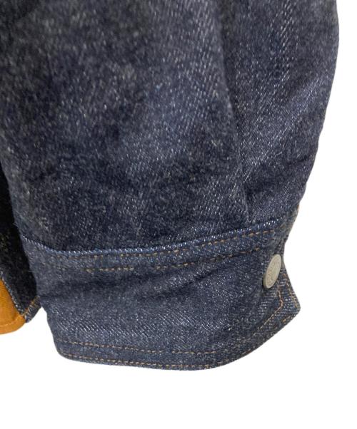 KOJIMA GENES（コジマジーンズ）KOJIMA GENES (コジマジーンズ) 富士金梅ダックコンボシャツ インディゴ サイズ:XLの古着・服飾アイテム