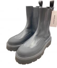 WOOLRICH（ウールリッチ）の古着「LOGGER CHELSEA/サイドゴアブーツ」｜ブラック