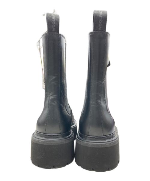 WOOLRICH（ウールリッチ）WOOLRICH (ウールリッチ) LOGGER CHELSEA/サイドゴアブーツ ブラック サイズ:37 未使用品の古着・服飾アイテム