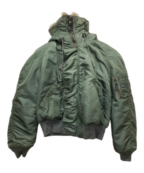 US ARMY（ユーエスアーミー）US ARMY (ユーエスアーミー) 60’sN-2Bジャケット グリーン サイズ:Lの古着・服飾アイテム
