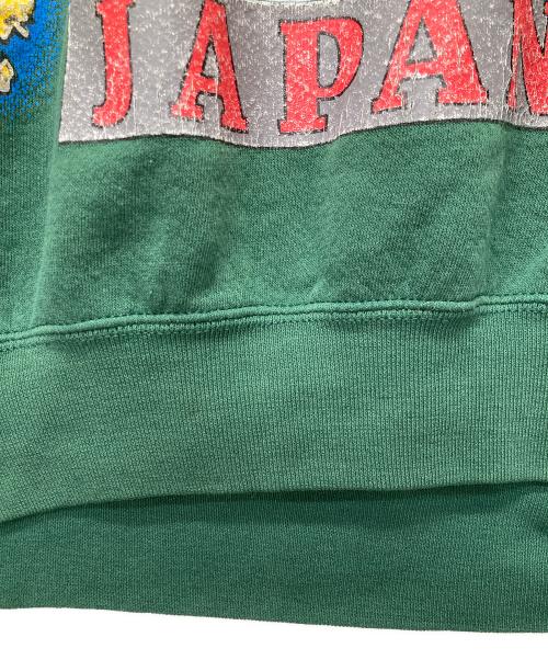 SOFFE（ソフィー）SOFFE (ソフィー) 90’sスーベニアプリントスウェット グリーン サイズ:Lの古着・服飾アイテム
