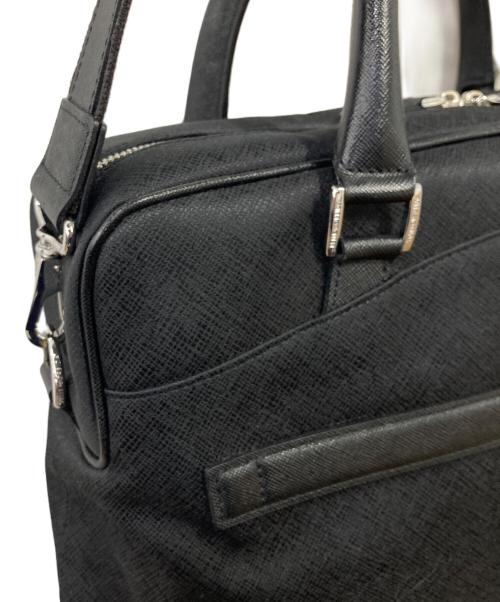 PELLE MORBIDA（ペッレモルビダ）PELLE MORBIDA (ペッレモルビダ) CAPITANOブリーフケース ブラックの古着・服飾アイテム