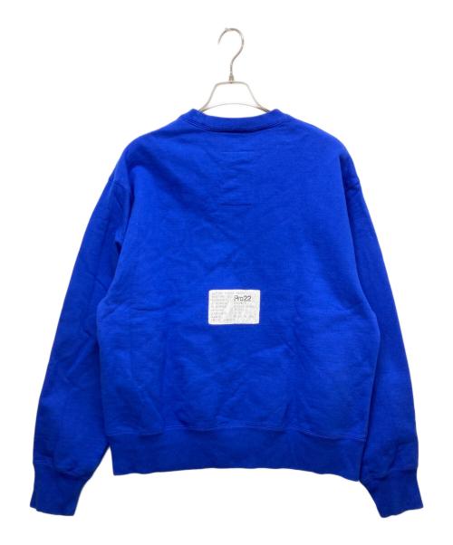GOLDWIN（ゴールドウイン）GOLDWIN (ゴールドウイン) Alpine Codex Group Crew Neck Sweat ブルー サイズ:Lの古着・服飾アイテム