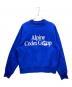 GOLDWIN（ゴールドウイン）の古着「Alpine Codex Group Crew Neck Sweat」｜ブルー
