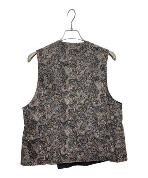 Engineered Garments（エンジニアドガーメンツ）Engineered Garments (エンジニアドガーメンツ) リバーシブルペイズリーベスト ブラウン サイズ:Mの古着・服飾アイテム