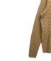 中古・古着 POLO RALPH LAUREN (ポロ・ラルフローレン) ケーブルウールカシミヤセーター キャメル サイズ:S 未使用品：14000円