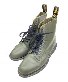 Dr.Martens（ドクターマーチン）の古着「1460 PASCAL VERSO/8ホールブーツ」｜グリーン