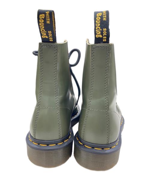 Dr.Martens（ドクターマーチン）Dr.Martens (ドクターマーチン) 1460 PASCAL VERSO/8ホールブーツ グリーン サイズ:23.5cmの古着・服飾アイテム