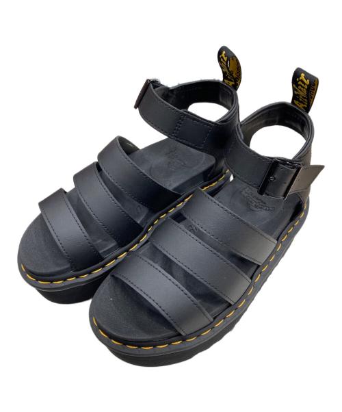 Dr.Martens（ドクターマーチン）Dr.Martens (ドクターマーチン) BLAIREQUAD/厚底サンダル ブラック サイズ:24cmの古着・服飾アイテム