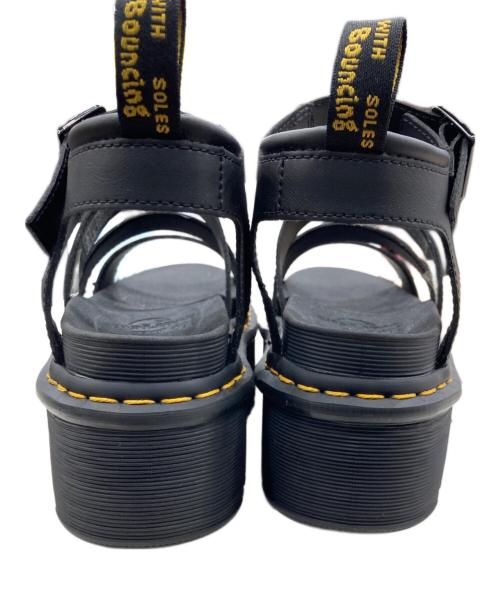 Dr.Martens（ドクターマーチン）Dr.Martens (ドクターマーチン) BLAIREQUAD/厚底サンダル ブラック サイズ:24cmの古着・服飾アイテム