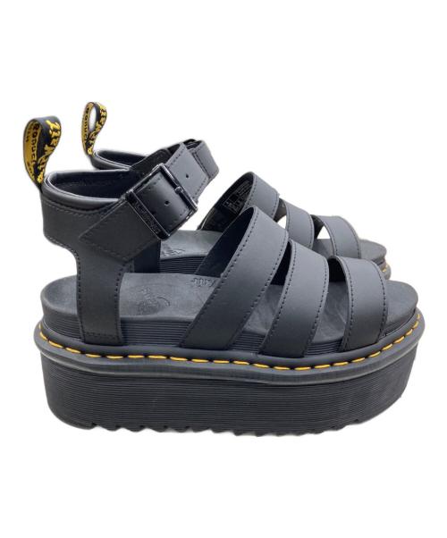 Dr.Martens（ドクターマーチン）Dr.Martens (ドクターマーチン) BLAIREQUAD/厚底サンダル ブラック サイズ:24cmの古着・服飾アイテム