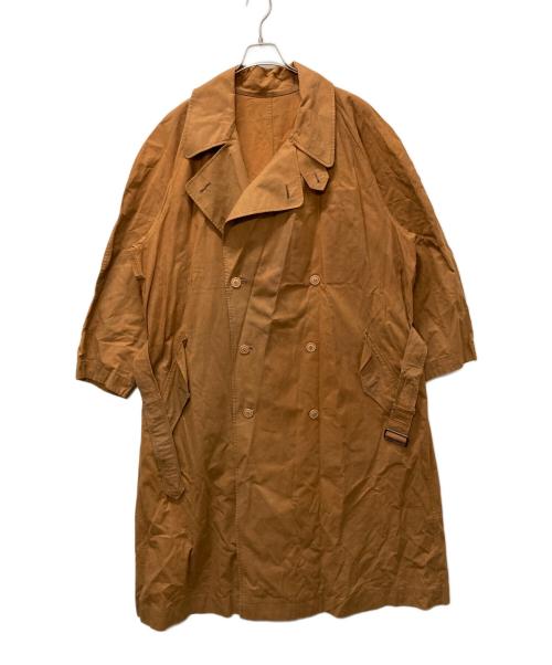 ISSEY MIYAKE MEN（イッセイミヤケメン）ISSEY MIYAKE MEN (イッセイミヤケメン) トレンチコート ブラウン サイズ:Mの古着・服飾アイテム