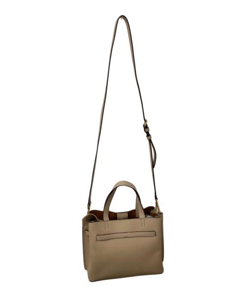 MICHAEL KORS（マイケル・コース）MICHAEL KORS (マイケル・コース) Emilia/2WAYバッグ ベージュの古着・服飾アイテム