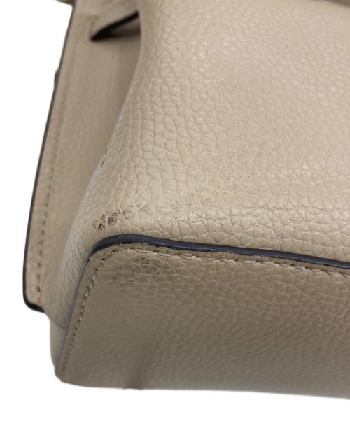 MICHAEL KORS（マイケル・コース）MICHAEL KORS (マイケル・コース) Emilia/2WAYバッグ ベージュの古着・服飾アイテム