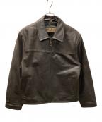 Columbiaコロンビア）の古着「90’sレザージャケット」｜ブラウン
