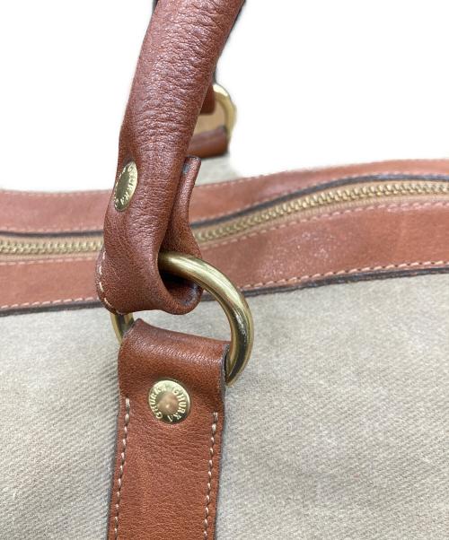 GHURKA（グルカ）GHURKA (グルカ) CAVALIER II No. 97/ボストンバッグ ベージュの古着・服飾アイテム