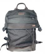 TUMIトゥミ）の古着「ALPHA BRAV/レザー切替リュック」｜ブラック