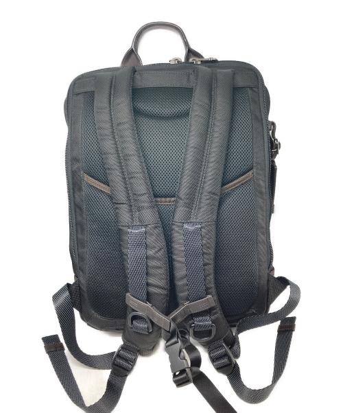 TUMI（トゥミ）TUMI (トゥミ) ALPHA BRAV/レザー切替リュック ブラックの古着・服飾アイテム