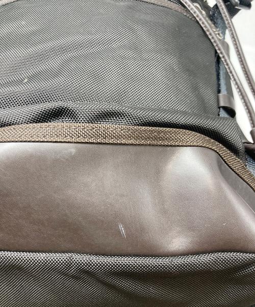 TUMI（トゥミ）TUMI (トゥミ) ALPHA BRAV/レザー切替リュック ブラックの古着・服飾アイテム