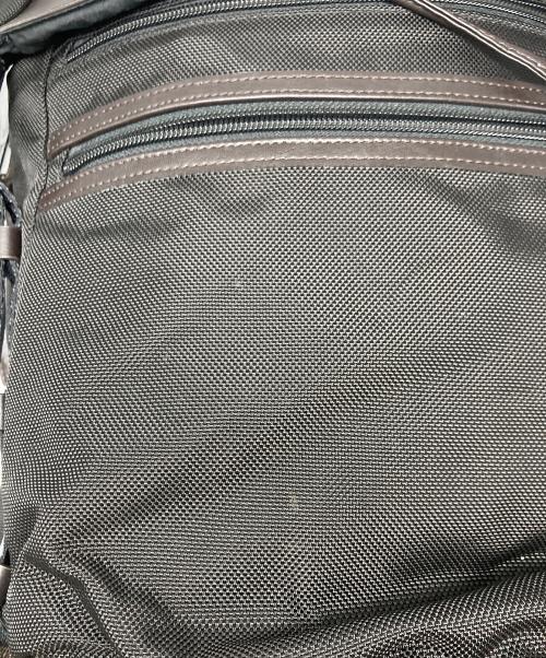 TUMI（トゥミ）TUMI (トゥミ) ALPHA BRAV/レザー切替リュック ブラックの古着・服飾アイテム