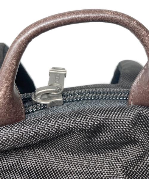 TUMI（トゥミ）TUMI (トゥミ) ALPHA BRAV/レザー切替リュック ブラックの古着・服飾アイテム