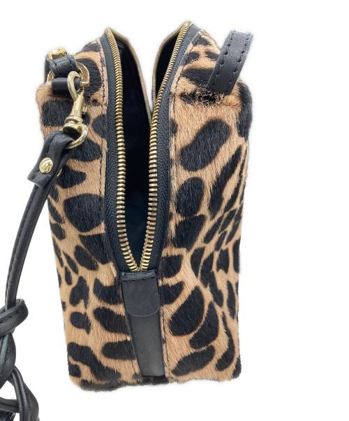 GIANNI CHIARINI（ジャンニ キアリーニ）GIANNI CHIARINI (ジャンニ キアリーニ) レオパードハラコショルダーバッグ ブラウンの古着・服飾アイテム