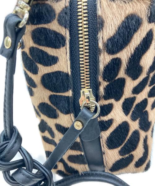 GIANNI CHIARINI（ジャンニ キアリーニ）GIANNI CHIARINI (ジャンニ キアリーニ) レオパードハラコショルダーバッグ ブラウンの古着・服飾アイテム