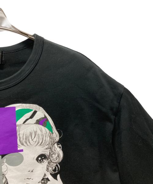 KOLOR（カラー）KOLOR (カラー) 度詰め天竺TEE ブラック サイズ:3の古着・服飾アイテム