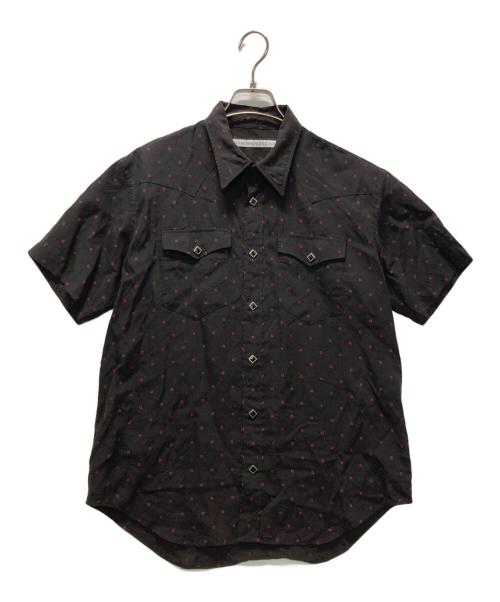 JOHN LAWRENCE SULLIVAN（ジョン ローレンス サリバン）JOHN LAWRENCE SULLIVAN (ジョン ローレンス サリバン) COWBOY SHIRT ブラウン サイズ:44の古着・服飾アイテム