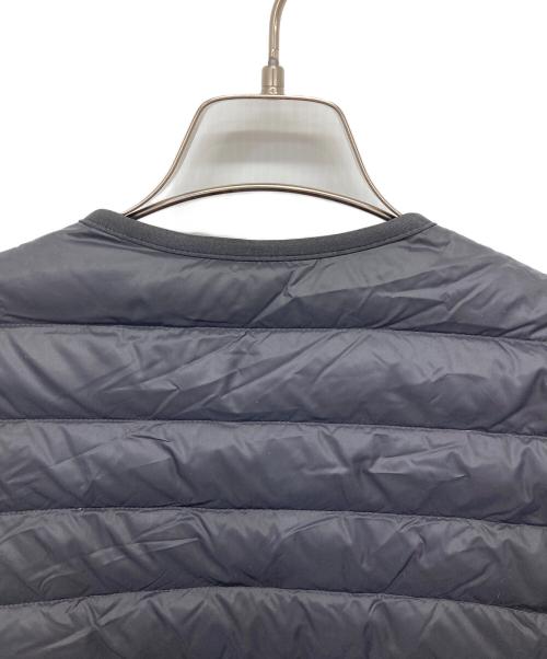 DANTON（ダントン）DANTON (ダントン) Crew Neck Inner Down Jacket ブラック サイズ:SIZE 34の古着・服飾アイテム