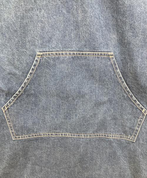 Whim Gazette（ウィムガゼット）Whim Gazette (ウィムガゼット) デニムフ―ディー インディゴ サイズ:Fの古着・服飾アイテム