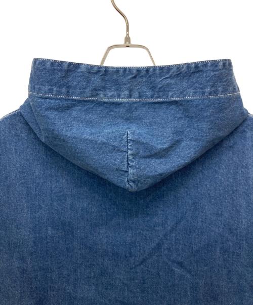 Whim Gazette（ウィムガゼット）Whim Gazette (ウィムガゼット) デニムフ―ディー インディゴ サイズ:Fの古着・服飾アイテム