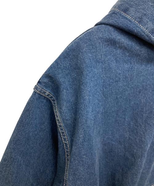 Whim Gazette（ウィムガゼット）Whim Gazette (ウィムガゼット) デニムフ―ディー インディゴ サイズ:Fの古着・服飾アイテム