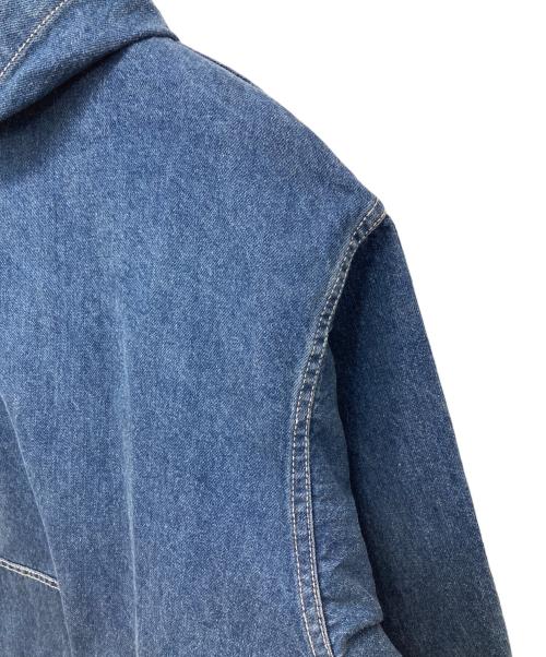 Whim Gazette（ウィムガゼット）Whim Gazette (ウィムガゼット) デニムフ―ディー インディゴ サイズ:Fの古着・服飾アイテム