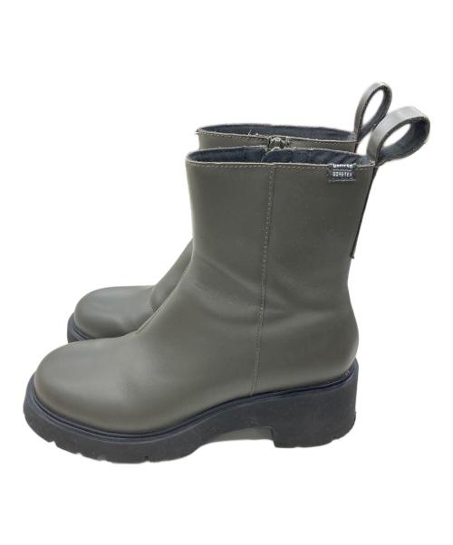 CAMPER（カンペール）CAMPER (カンペール) MILAH サイドジップブーツ オリーブ サイズ:38の古着・服飾アイテム