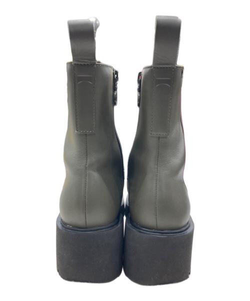 CAMPER（カンペール）CAMPER (カンペール) MILAH サイドジップブーツ オリーブ サイズ:38の古着・服飾アイテム
