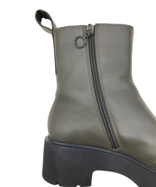 CAMPER（カンペール）CAMPER (カンペール) MILAH サイドジップブーツ オリーブ サイズ:38の古着・服飾アイテム