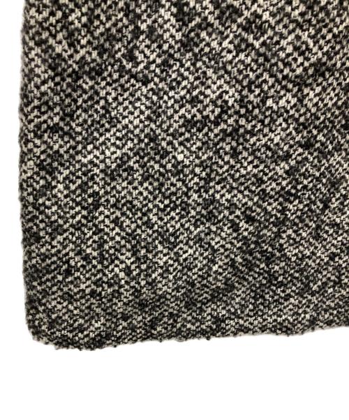 HARROW TOWN STORES（ハロータウンストアーズ）HARROW TOWN STORES (ハロータウンストアーズ) ツイードロングコート ブラック サイズ:44の古着・服飾アイテム