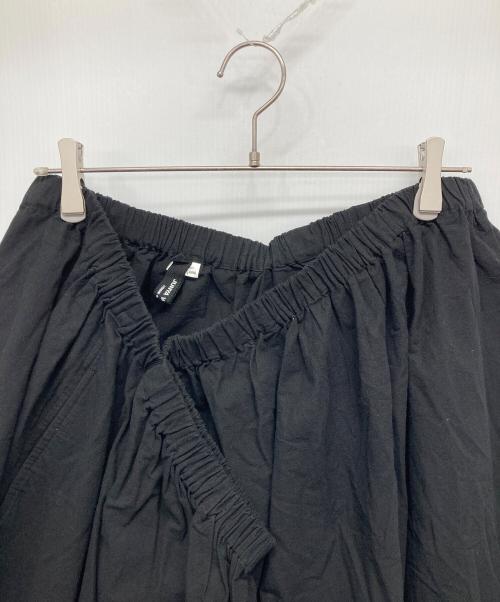 JUNYA WATANABE COMME des GARCONS（ジュンヤワタナベ コムデギャルソン）JUNYA WATANABE COMME des GARCONS ((ジュンヤワタナベ コムデギャルソン) 変形スカート JA-S047 ブラック サイズ:Sの古着・服飾アイテム