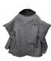 JUNYA WATANABE COMME des GARCONS ((ジュンヤワタナベ コムデギャルソン) フェイクファースリット袖変形コート グレー サイズ:XS：40000円
